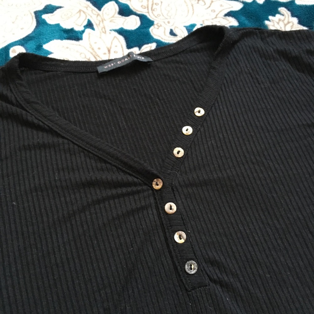 🌹West Coast Love Ribbed Tee - Picture 3 of 8
